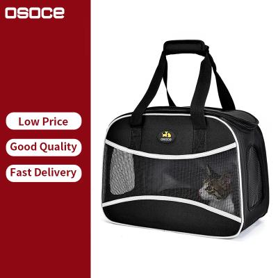 China RTS Approved Viable Airline Pet Tote Carrier Bags Portable Pet Carrier Handbag Sling Bag For Cats Pursue Puppy With Anti Lost Rope for sale