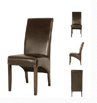 China leather dining chair 6463 for sale