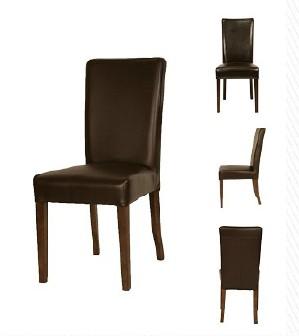 China leather dining chair 6483 for sale