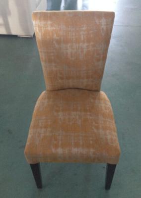 China wooden frame fabric/PU dining chair DC-0008 for sale