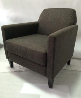 China Hotel fabric lounge chair with ottoman ,single sofa LC-0011 for sale