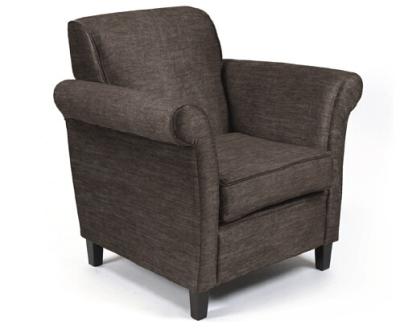 China Hotel fabric lounge chair with ottoman ,single sofa LC-0012 for sale