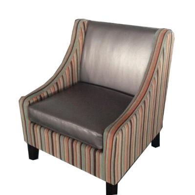 China Hotel fabric lounge chair ,single sofa LC-0014 for sale