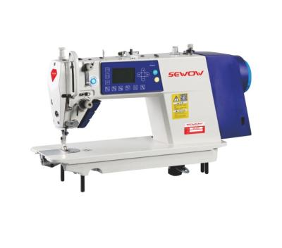 China Best Selling SO-A9S Step Programmable Motor Control Computerized Industrial Lockstitch Sewing Machine for sale