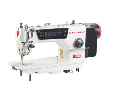 China Hot Selling THREAD TRIMMER SO-9000-D4 Computerized Industrial Single Needle Lockstitch Machine for sale