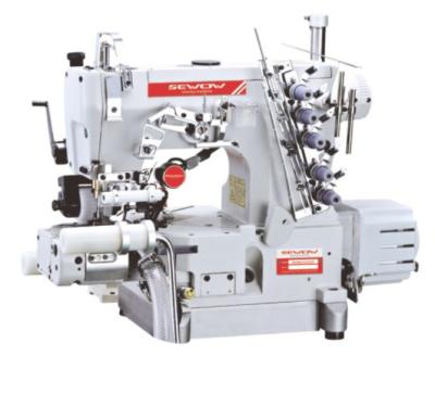 China Hot-selling HIGH-SPEED Manual Cylinder-bed Coupling Sewing Machine, with Straight Cutter for sale