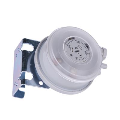 China Adjustable Air Flow Indicator HVAC Gauge Diaphragm Water Vacuum Pressure Differential Switch ILH351-Series for sale