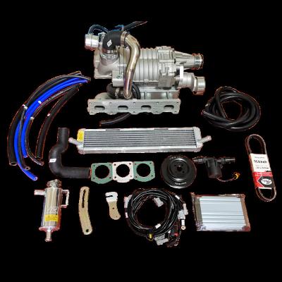 China Jimny Supercharged Supercharger Kit For Suzuki Jimny Engine: ECU + Fan + Cooler + Intake Manifold + Air Filter - for sale