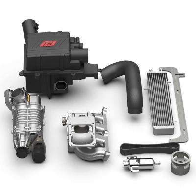 China Super Charger Engine Car Supercharger Kit For Toyota Prado FJ Land Cruiser: Engine ECU + Fan + Cooler + Intake Manifold + Air Filter 2TR Gasoline for sale