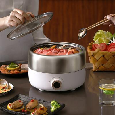 China Mini Commercial Electric Cooking Pot Multi Electric Cooking Pot Mini Electric Hot Pot for sale