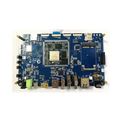 China High Performance Rockchip RK3399 Development Board Mali-T860 USB3.0 186.5mm*115.6mm for sale