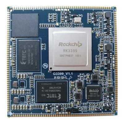 China Wholesale Rockchip RK3399 6 Core 1.4GHz System On Chip 55mm x 55mm x 1.0mm for sale