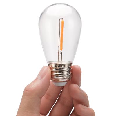 China Single Decorative Party Bulb S14 E26 Theme Park 120V Filament Warm White Light Bulb for sale