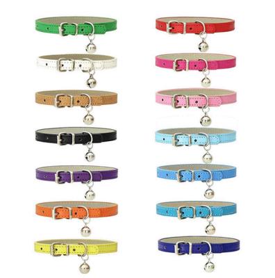 China Colorful Padded Cat Collar Pet Supplies Cat Collar Accessories Small Pet Supplies Pet Collar for sale