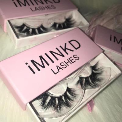 China 3d full mink lashes eyelash wholesale seller customized full boxes strip lashes packing for sale