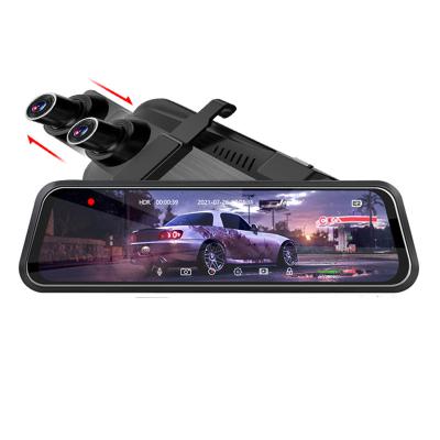 China Best Selling 9.66 Inch 1080P Waterproof Night Vision Driving Recorder AHD Rearview Mirror Dash Cam for sale