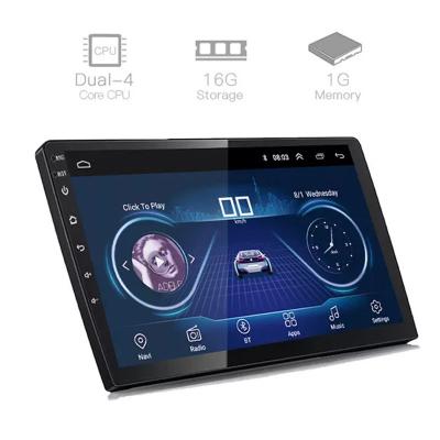 China 9inch Android GPS Navigation Car Radio Dual Din Car Stereo 10.1 MP5 Player With Wifi BT Mirror Link for sale