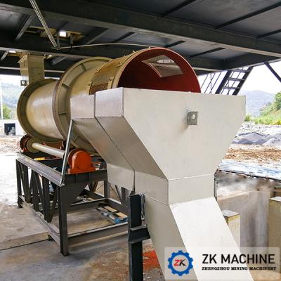 China Rotary Drum Shaping Machine Ø1×15m3 Granulation Equipment for sale