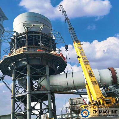 China Environmentally Friendly Lime Rotary Kiln 50-1000TPD Capcity for sale