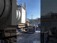 AC Motor Zinc Oxide Rotary Kiln 7.5-75 KW Rotary Kiln For Zinc Extraction From Various Raw Materials