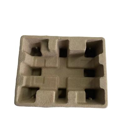 China Custom Molded Food Pulp Biodegradable Paper Products Tray Packaging Mold Inserts Green High Security for sale