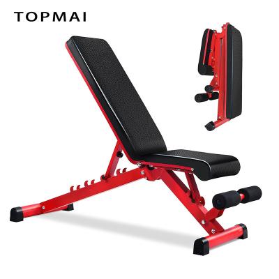 China Commercial Drop Bench For Full Body Workout With Quick Folding Adjustable Workout Dumbbell Benches For Home for sale