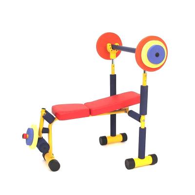 China Universal Fitness Exercise Equipment Kids Weigh Bench Set for sale