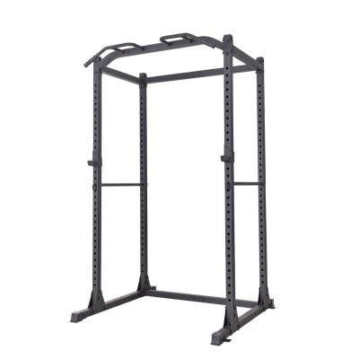 China Universal Power Rack Cage Power Machine Crossover Cable Squat Holder with LAT Pull Down& Cable Crossover Attachments for sale