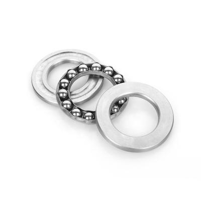 China Building Material Stores SS51105 25*42*11MM 440 Stainless Steel High Temperature Thrust Ball Bearings for sale