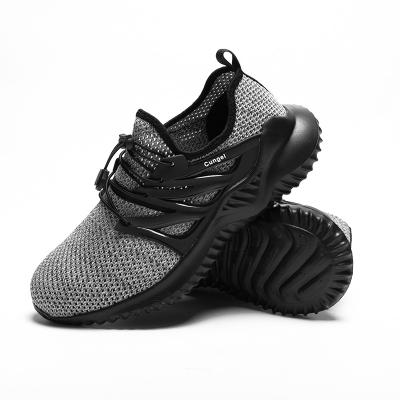 China Fashion Trend Work Shoes Industrial Style Protective Breathable Lightweight Walking Casual Sport Shoes Safety Shoes Men for sale