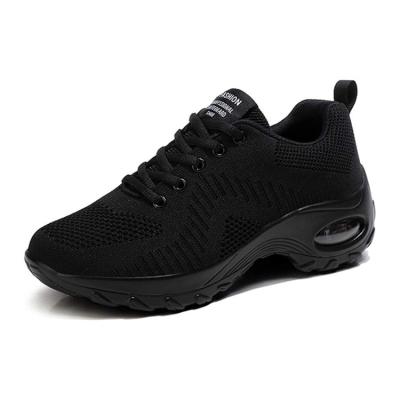 China Women's Sneakers Sports Walking Running Shoes Light Weight Breathable Comfortable Casual Lace Up Shoes for sale