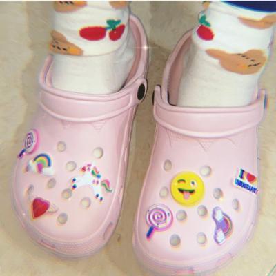 China New Eco-froendly 2022 Custom PVC Croc Charms Child Clog Gibz For Shoe Charm Accessories for sale