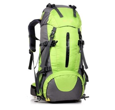 China FREE SAMPLE Mountaineering Waterproof Backpack Hiking Unisex Sports Bag Backpack Travel Multifunctional Camping Recycling Bag for sale