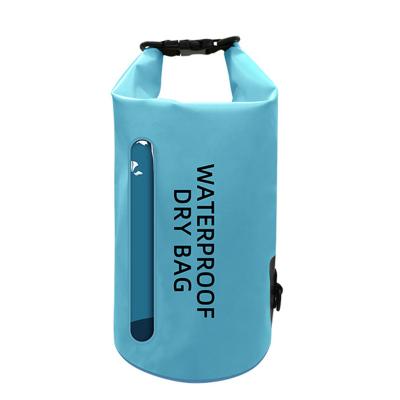 China Fashionable Ocean Beach Large Capacity Bag Waterproof Portable Camping Storage Water Proof Dry Bag Outdoor Rafting Pussy Pack for sale