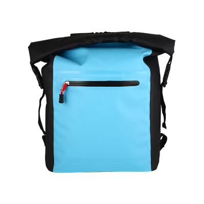 China Waterproof creative design 500d pvc cut net multifunctional waterproof durable backpack for outdoor for sale