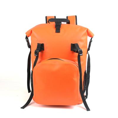 China Outdoor Camping Hiking Traveling OEM Customized Sports Storage Bag Outdoor Folding Waterproof PVC Swimming Rafting Supplies Waterproof Backpack for sale