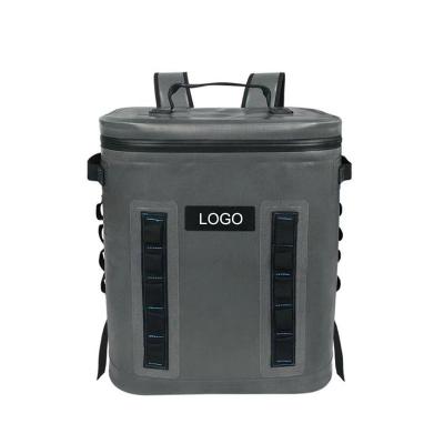 China Good Quality Hot Selling Waterproof 840dtpu Gray Waterproof Backpack Cooler Bags for sale