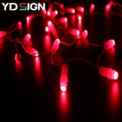 China Retail store 9mm rgb led light p25 pixel led dot sign outdoor advertising led display screen for sale