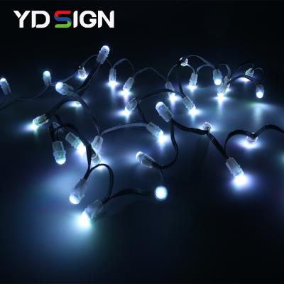 China Waterproof Outdoor Signage 5V Pixel Led String Modules IP68 12MM for sale