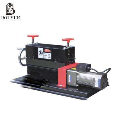 China Stripping manual and electric dual-use desktop stripper 1.5mm-38mm drop copper wire stripping machine copper wire cable machines applicable for sale