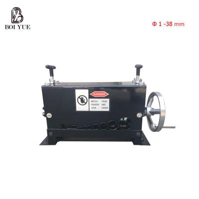 China Stripping Cables 2019 Hot Sale Desktop Scrap Copper Wire Stripping Machine Manually Recycling Cable Peeling Machine 1.5-38mm for sale