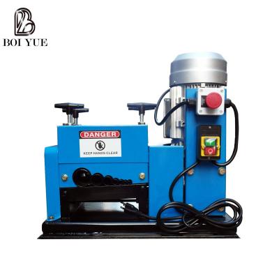 China Factory Price Recysling Scrap Copper Wire Double Peelers Scrap Copper Cable Wire Stripping Machine Recycling Machine Cable Peeling Machine 1.5-45mm for sale