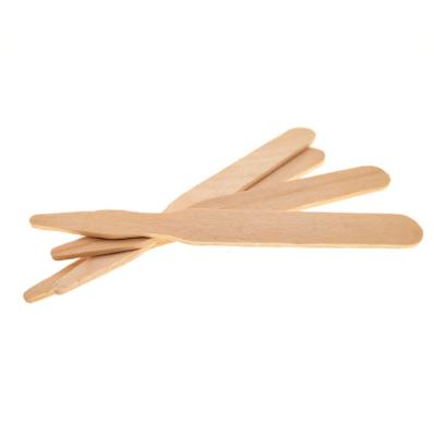 China Easily Cleaned Disposable Compostable Wooden 9cm Picnic Steak Marker for sale