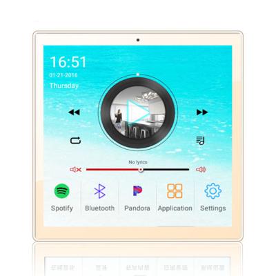 China 4inch Screen Panel Wall Mini Amplifier Smart Android PA PA Wall Amplifier 4inch for sale