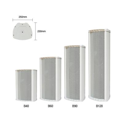 China 60W B60 Professional Column Speaker 8 Inch Column Speaker Ceiling Column Column Loudspeaker Line for sale