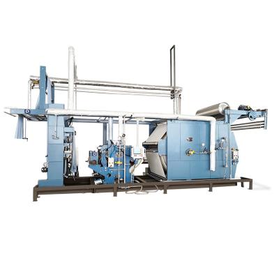 China Textile Industry China Good Preshrunk Cotton Woven Heat Setting Fabric Shrink Sanforizing Machine for sale