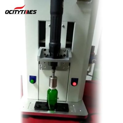 China Semi Automatic Food Ocitytimes Capsule Machine Small Glass Bottles Sealing Screw Cap Machine for sale