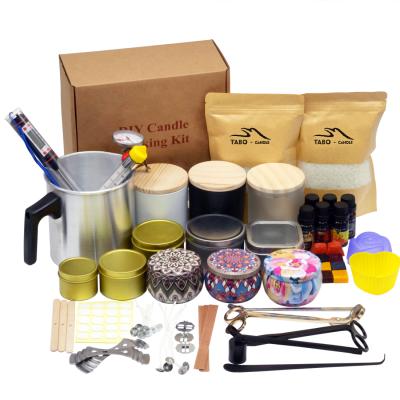 China DIY Candle Making Kit All Items Candle Making Supplies Gift Soy Wax DIY Candle Making Kit for sale