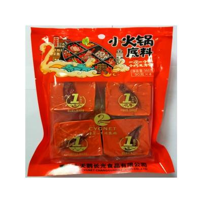 China New Hot Pot 360G Spicy Condiments Cube Small Hot Pot Bottom Seasoning CHG-6 for sale