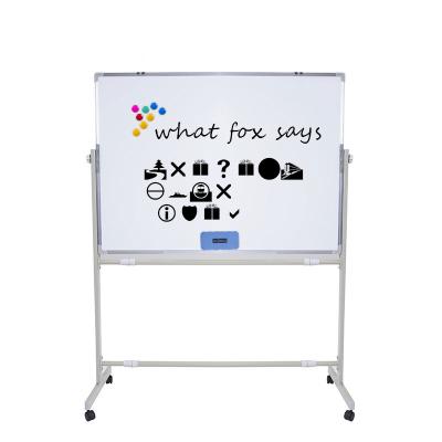 China For presentation factory office whiteboard wholesale stand with wheels for presentation for sale